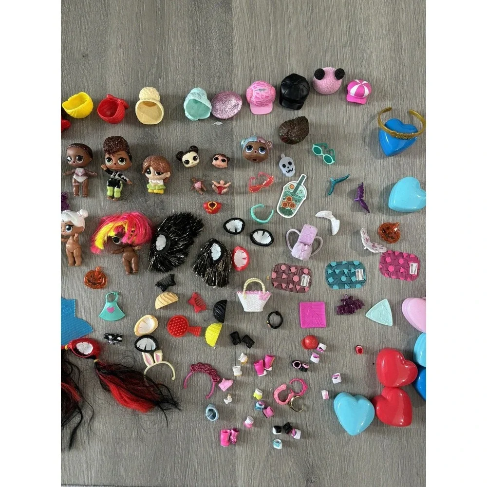 Lol Surprise Doll Mixed Lot Dolls Clothing Accessories‎ Hair Pets Babies Sisters